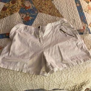 NWOT white shorts